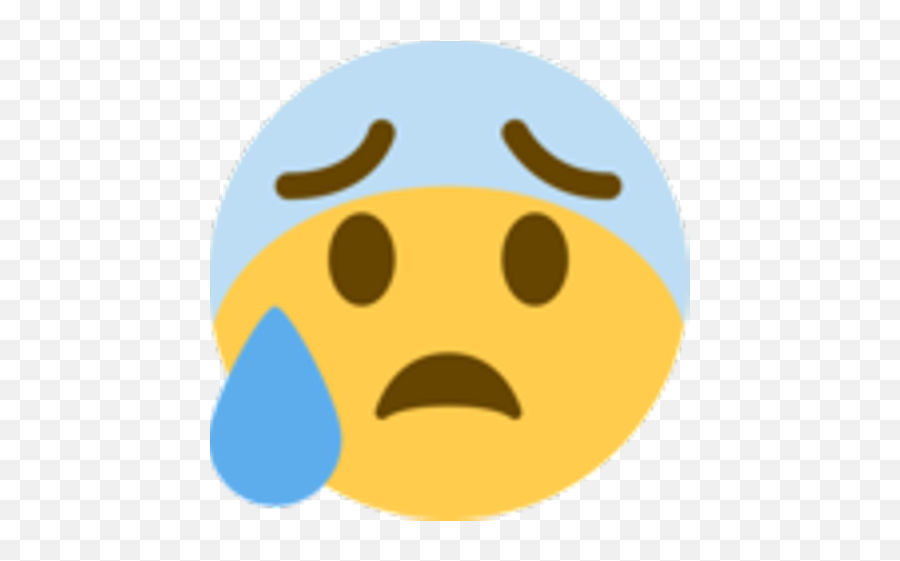 Trending Worried Stickers - Discord Cold Sweat Emoji,No Worries Emoji