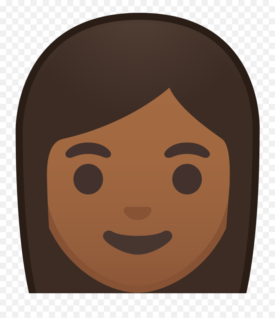 Woman Medium Dark Skin Tone Icon - Emoji Mujer Morena,Dark Skin Emoji