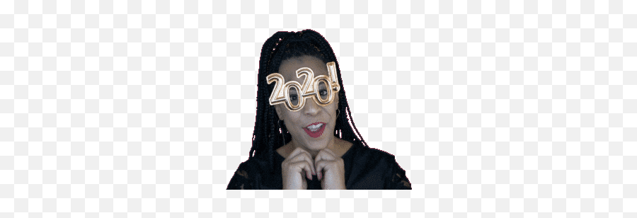 New Year 2020 Stickers For Android - Happy New Year 2020 Gif Girl Emoji,Happy New Year Emoji Iphone