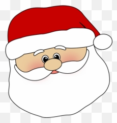 Santa Claus Clip Art Image Cool School Stuff 2 - Santa Claus Face Clipart Emoji,Black Santa Emoji