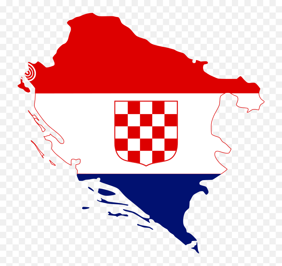Svg Flags Serbo Croatian Transparent Png Clipart Free - Independent State Of Croatia Flag Map Emoji,Croatia Flag Emoji