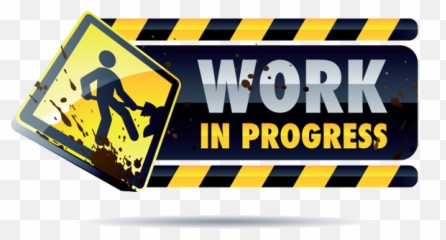 Classwork in progress - MY DIGITAL MEDIA PORTFOLIO Renovation In Progress Signage Emoji