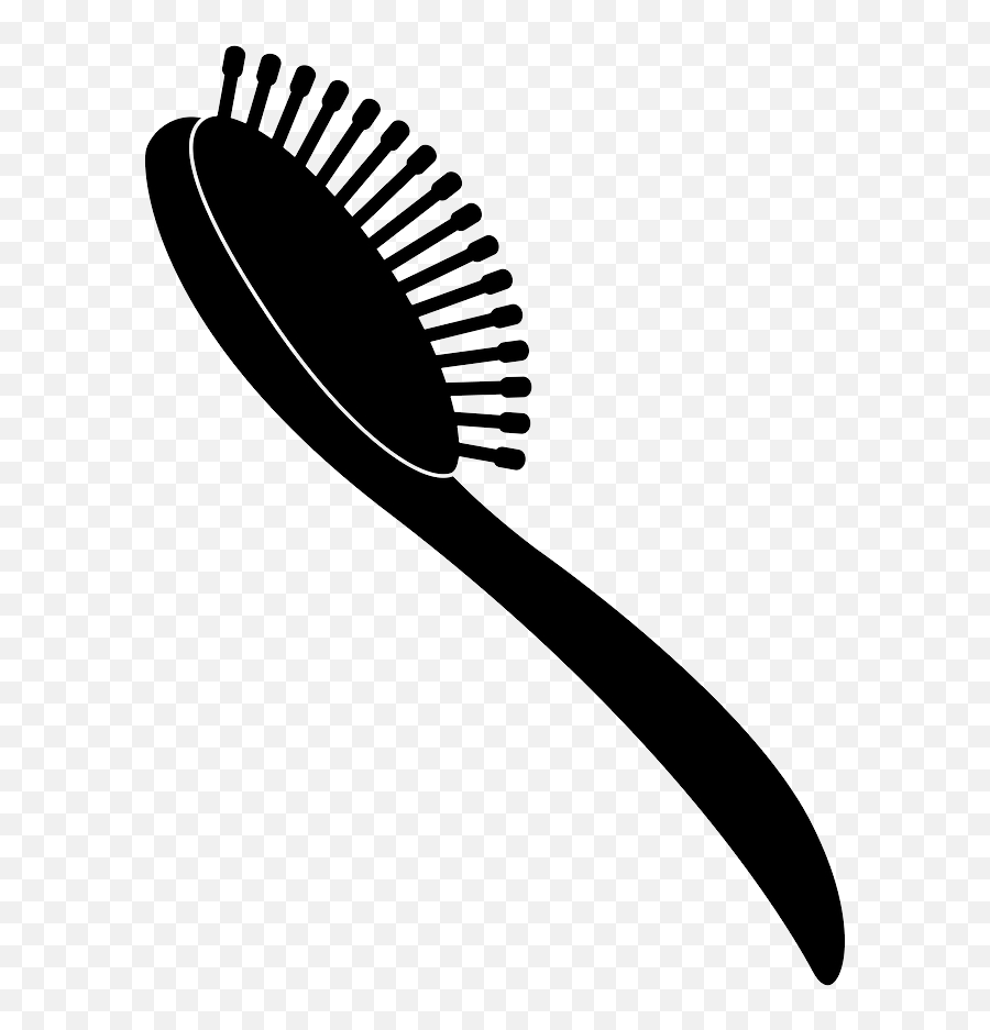 Hair Brush Clipart Transparent Background - Hair Brush Clipart Png Emoji,Hairbrush Emoji