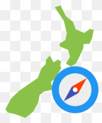 New Zealand Navigation Icon - Emoji