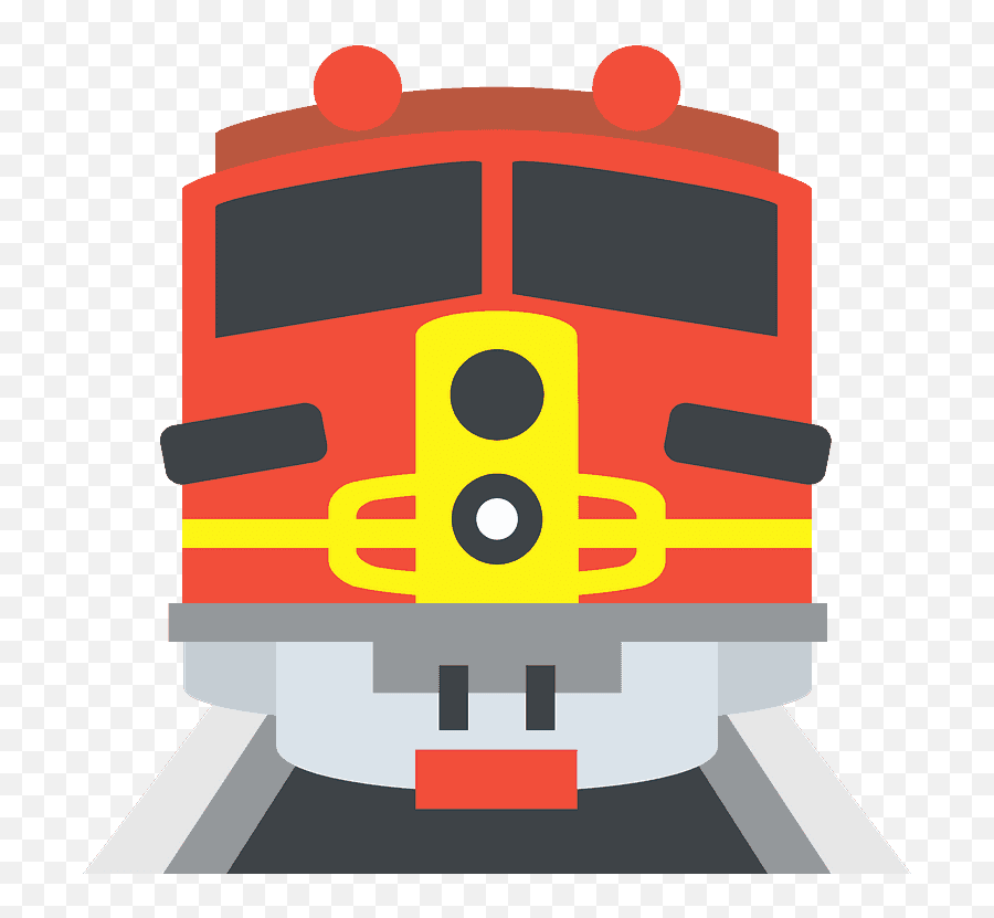 Train Emoji Clipart - Vector Train Icon Png,Train Emoji Transparent