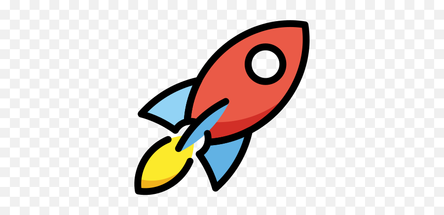 Rocket Emoji - Rocket Emoji,Rocket Ship Emoji