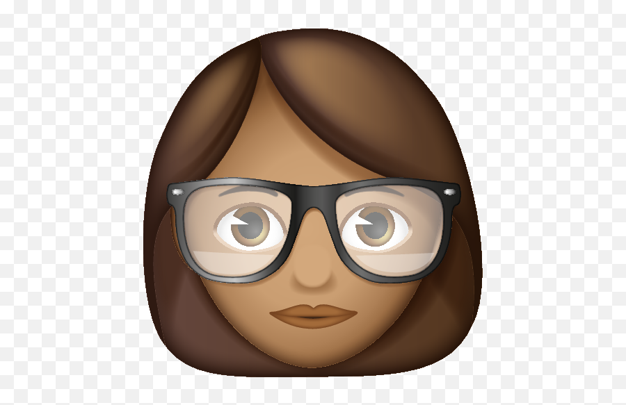 Emoji U2013 The Official Brand Woman With Glasses Fitz 4 - Icon Woman With Glasses,Old Woman Emoji