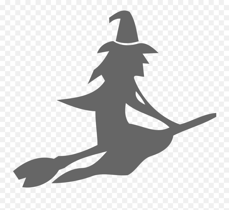 Witch Free Icon Download Png Logo - Witch On Broom Halloween Png Emoji,Witch Emoticon