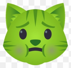 Nauseated Face Cat GIF - NauseatedFace Joypixels Discover u0026 Share GIFs Happy Emoji
