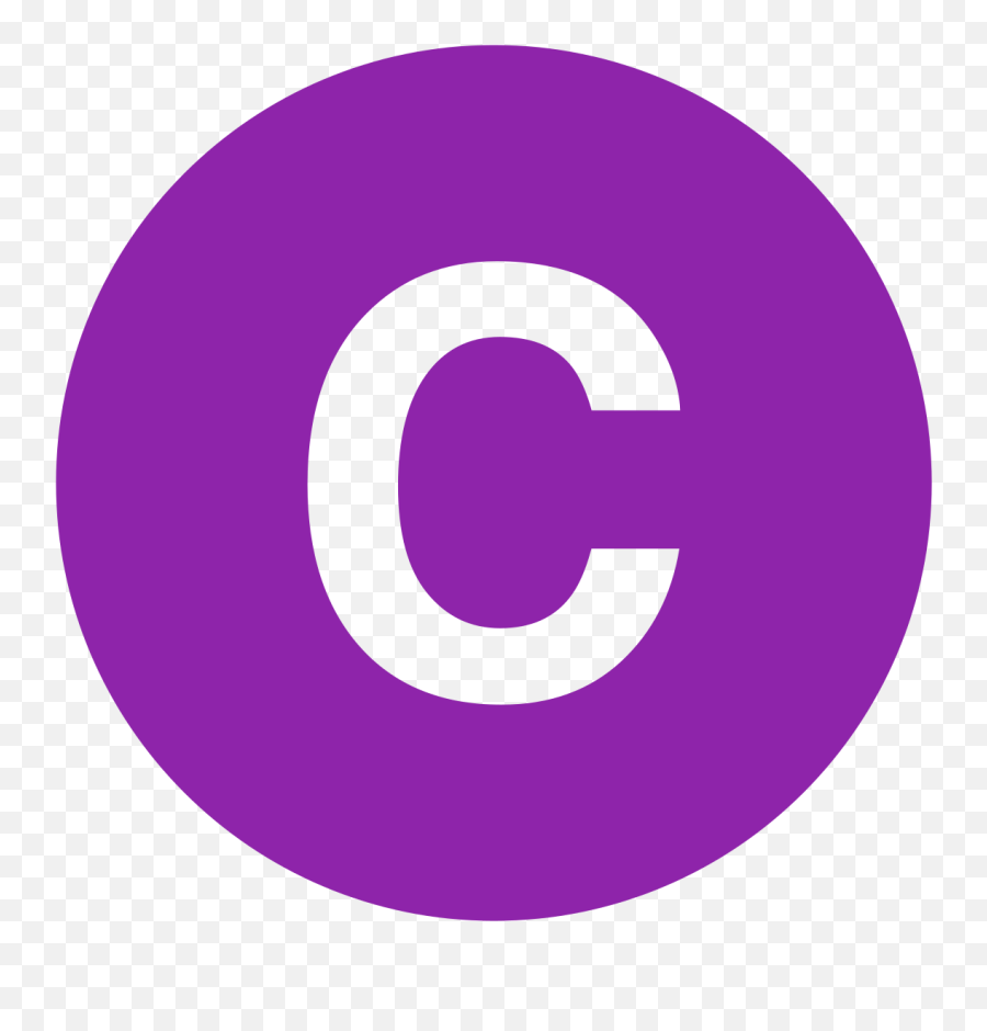 Eo Circle Purple Letter - Circle Letter C Green Png Emoji,:c Emoji