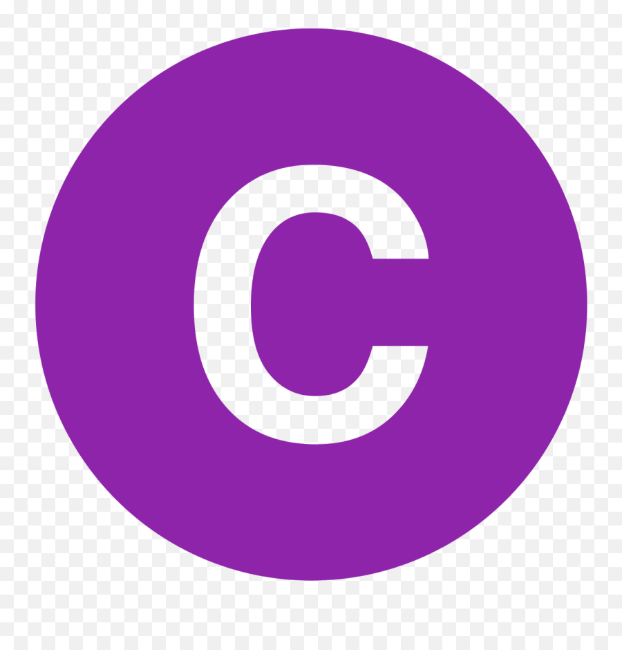 Eo Circle Purple Letter - Circle Letter C Green Png Emoji,:c Emoji ...