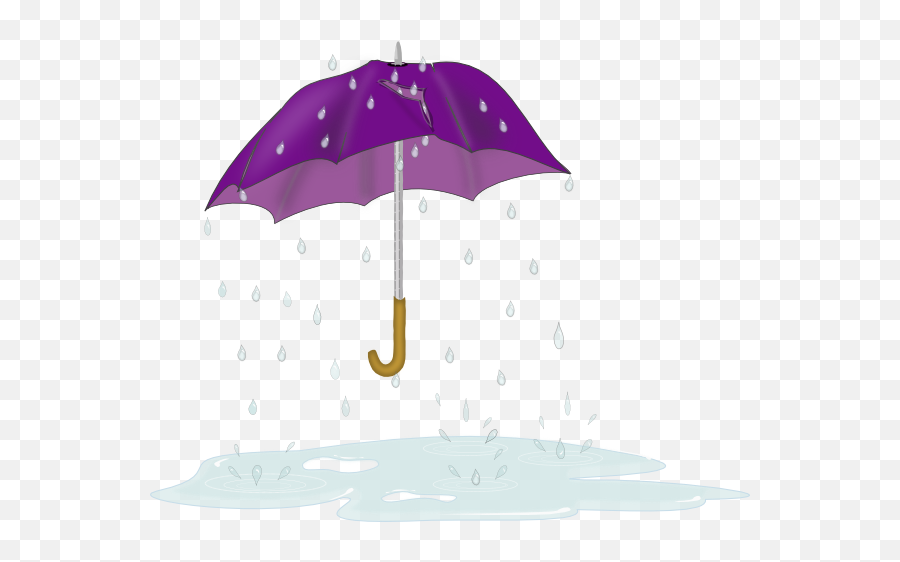 Umbrella Raindrops Clipart - Umbrella And Rain Clip Art Emoji,Umbrella Emoji