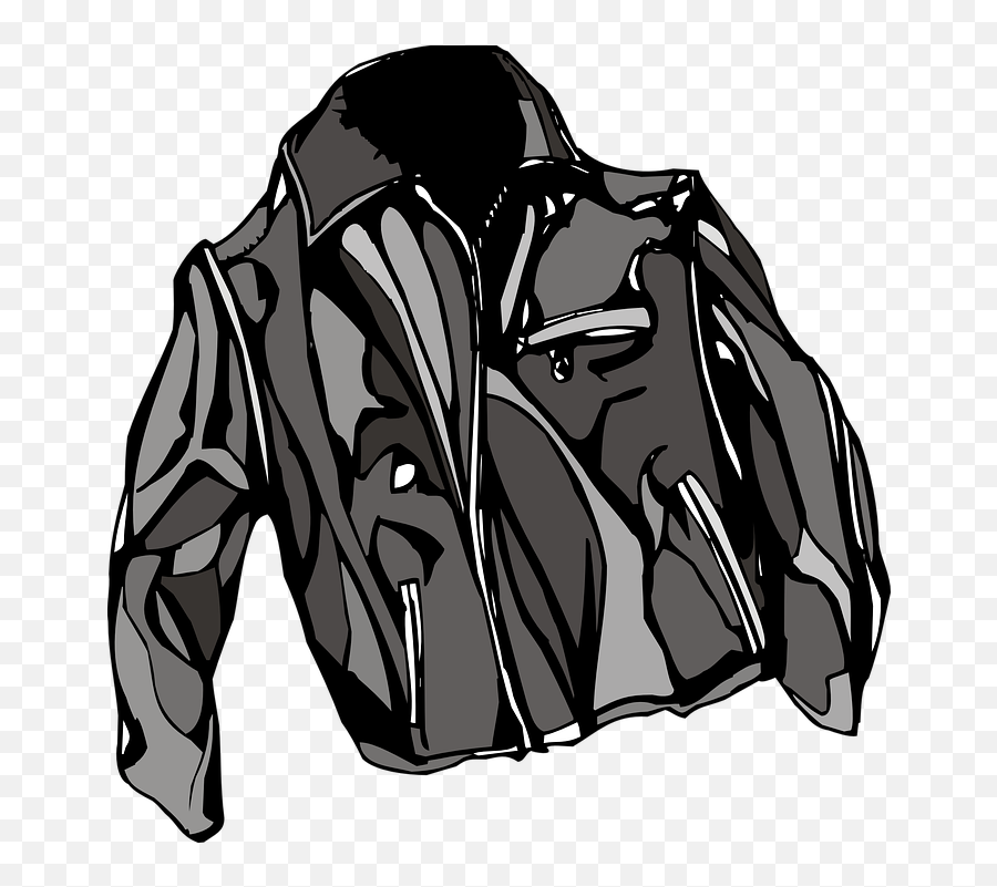 Jacket Black Clothing - Leather Jacket Clip Art Emoji,Black Emoji Backpack