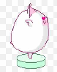 Top Cats React Pregnancy Stickers - Kawaii Pixel Art Transparent Lamp Emoji