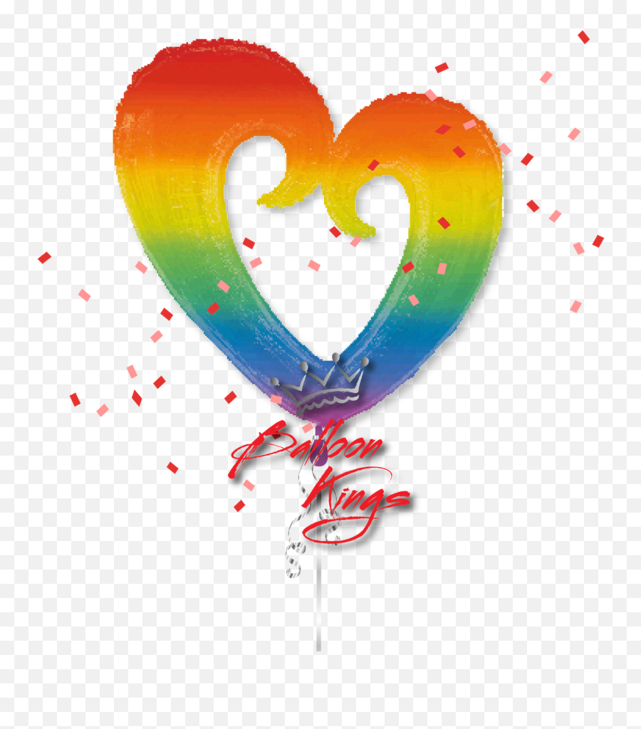 Rainbow Open Heart - Heart Emoji,Rainbow Heart Emoji