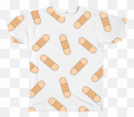 Graphic Tees - Shirt With Band Aid Emoji