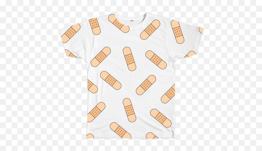 Graphic Tees - T Shirt With Band Aid Emoji,Is There A Bandaid Emoji