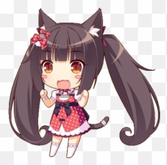 Chocolat - Neko Para Nee Coconut Emoji,Neko Emoji