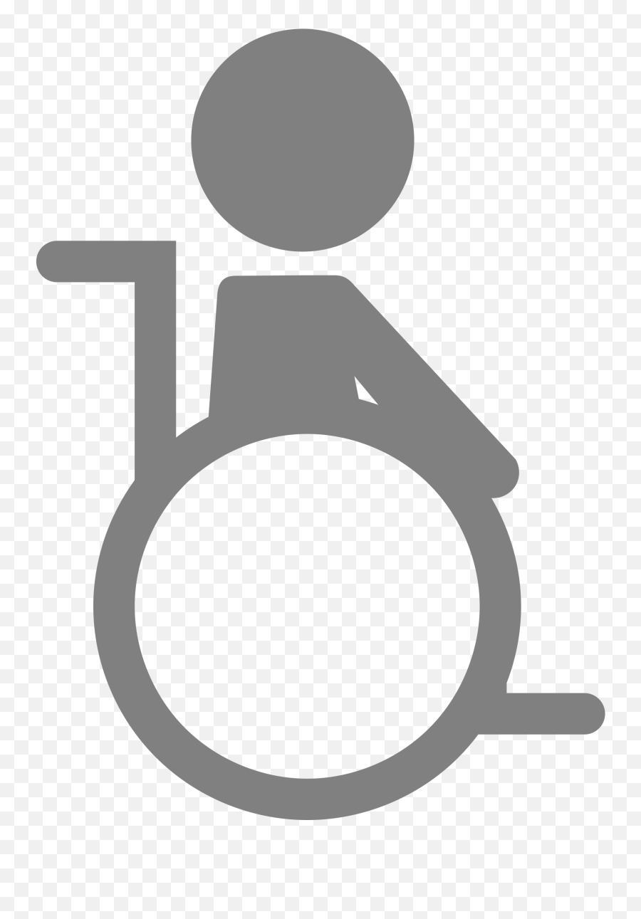 Wheelchair Vector Clipart Image - Wheelchair Logo Clip Art Emoji,Old Man With Cane Emoji