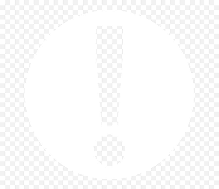 Exclamation Mark White Icon - Google Cloud Logo White Emoji,Double Exclamation Mark Emoji