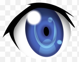 Eye Clip Star Eyes Transparent Png - Anime Background Emoji