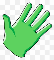 Domestic Cleaning Glove Vector - One Clipart Emoji
