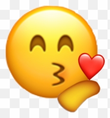 Freetoedit Heart Kiss Kisses - Emoji Clipart