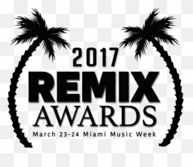 Remix Award Logo 2 - Remix Png Emoji,Palm Tree Emoticon