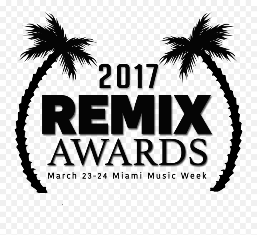 Remix Award Logo 2 - Remix Png Emoji,Palm Tree Emoticon