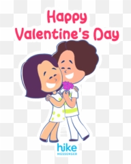 Top When A Woman Loves Man Stickers - Hike Messenger Emoji