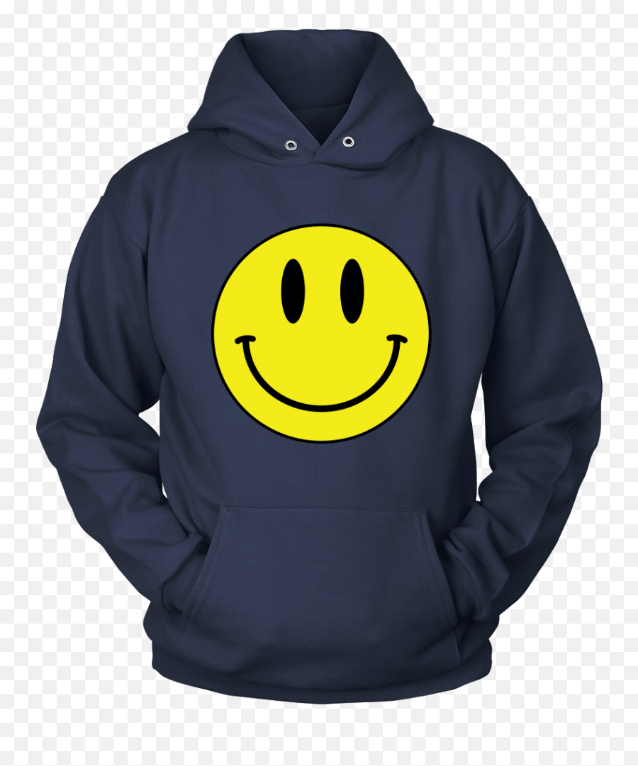 Big Smiley Face Emoji Unisex Hoodie - Christian Message Hoodie,Knit Emoji