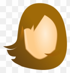 Free Brown Hair Hair Vectors - Womens Head Clipart Emoji,Anime Emotions Faces