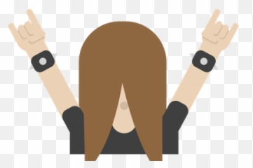 Apple Swimmer Emoji Transparent Png - Metal Music Emoji,Swim Emoji