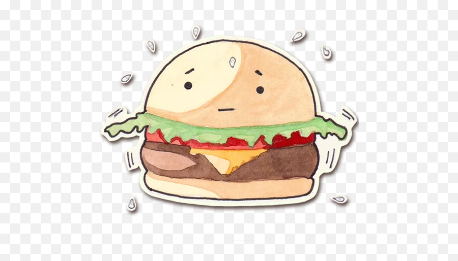 Burgers - Cartoon Emoji,Burrito Emoji Android