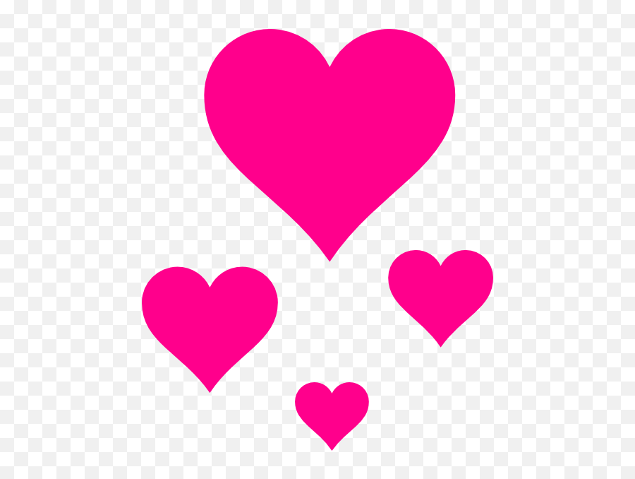 Pink Heart Emoji Transparent Png - Pink Hearts Clipart,Pink Heart Emoticon