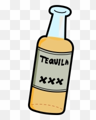 Bottle Of Hard Tequila Vector Clipart - Tequila Bottle Clipart Emoji,Emoji American Flag And Rocket