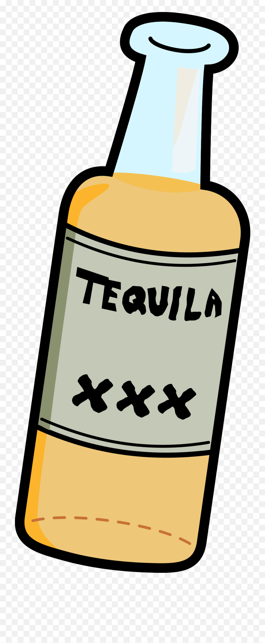 Bottle Of Hard Tequila Vector Clipart - Tequila Bottle Clipart Emoji,Emoji American Flag And Rocket