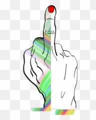 Mid Finger Free download on ClipArtMag - Emoji