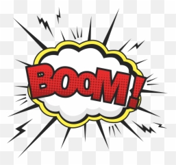 Lightning Clipart Comic Book - Con Png Emoji