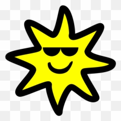 Happy Sun - Happy Yellow Star Drawing Emoji,Sunglasses Emoji