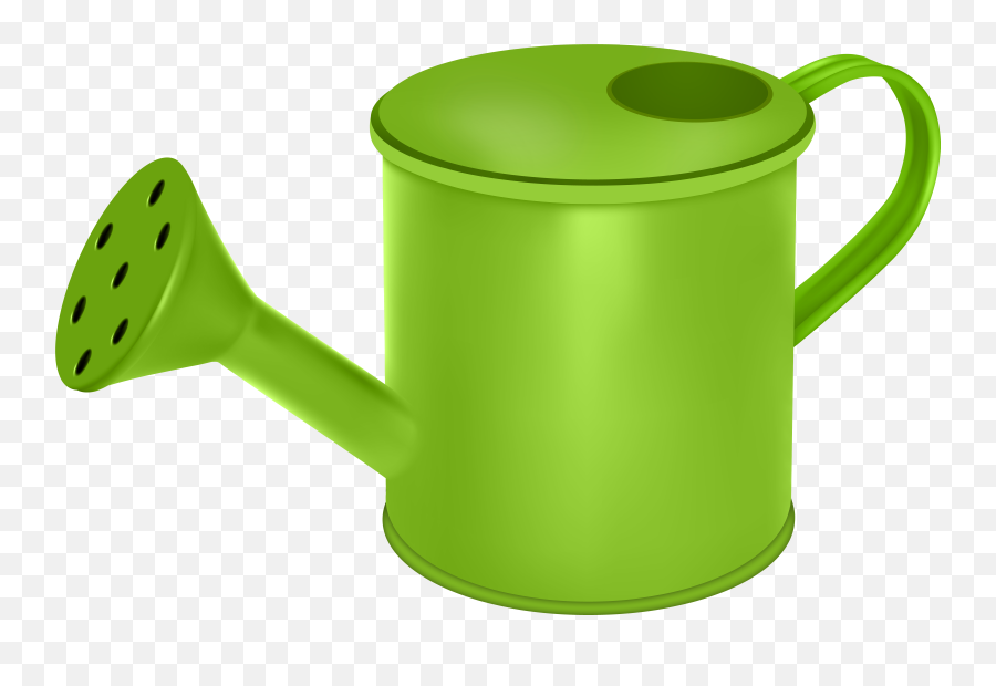 Transparent Watering Can Clipart Png - Green Watering Can Clip Art Emoji,Watering Can Emoji