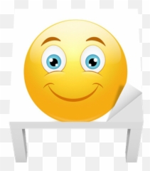 Emoticon with big toothy smile Lack Table Veneer u2022 Pixers We live change - Smiley Emoji