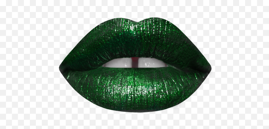 Download Hd Lime Crime Unicorn Lipstick In Serpentina - Green Lipstick Png Emoji,Lipstick Emoji Transparent