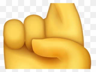 Hand Emoji Clipart Fire Full Size PNG Download SeekPNG - Emojis Apple Crossed Fingers