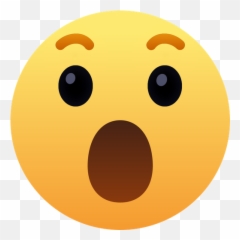 Wow Logo Icon of Gradient style - Available in SVG PNG EPS Smiley Emoji