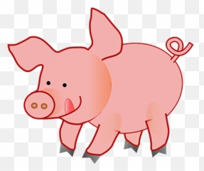 Free Tongue Dog Vectors - Pig Clip Art Emoji