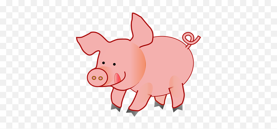 Free Tongue Dog Vectors - Pig Clip Art Emoji,Farm Emoji