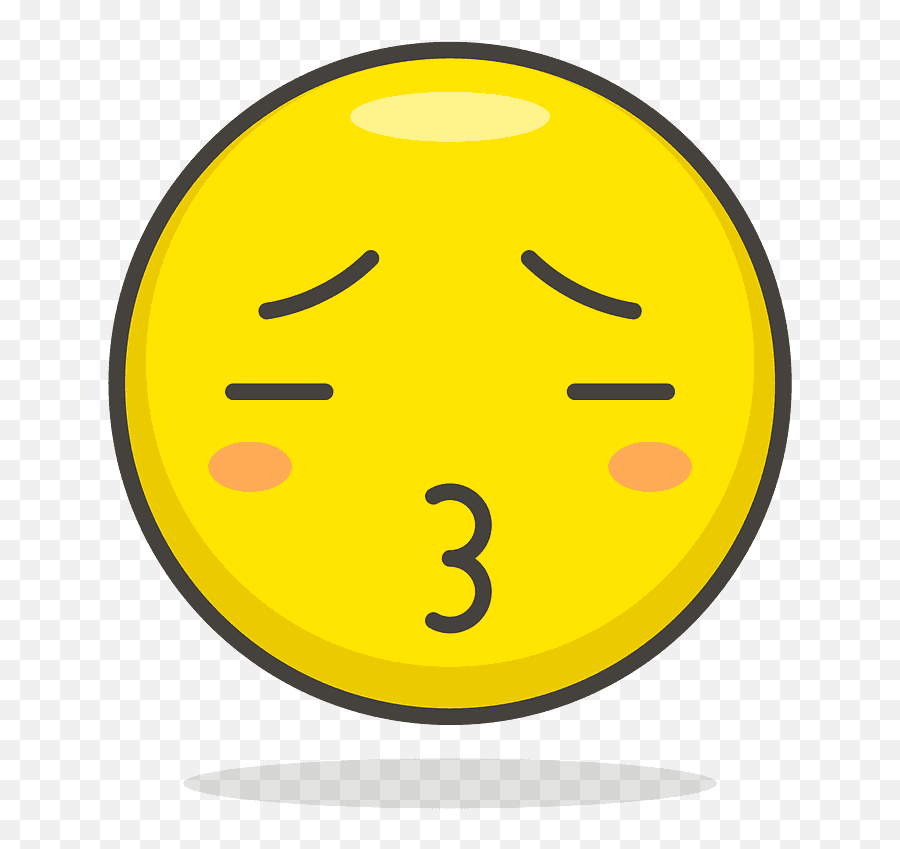 Anxious Face With Sweat Emoji Clipart - Worried Face,Sweat Emoji