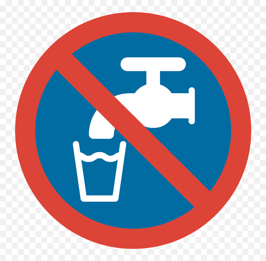 Non - Simbolo Acqua Non Potabile Emoji,Water Emoji Png