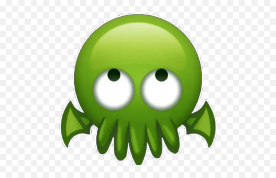 Emoji Cthulhu Th Gii Png - Dot,Cthulhu Emoji